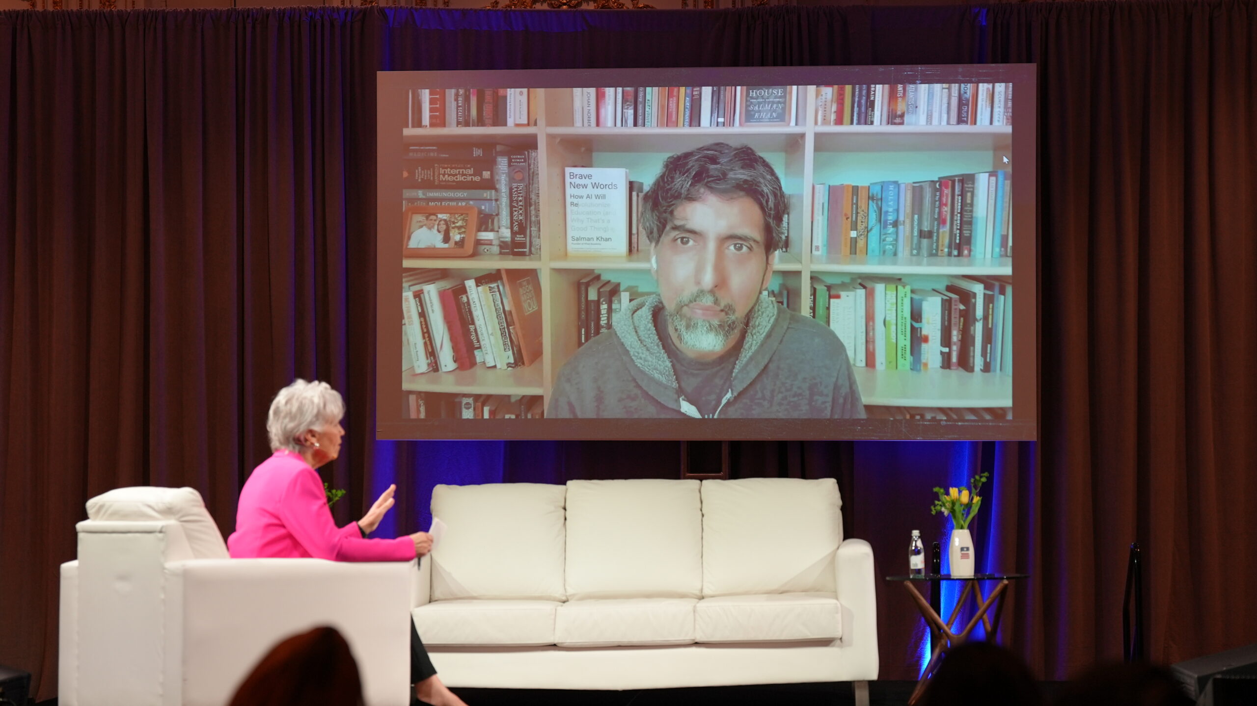 Moment from the AI+ Education summit