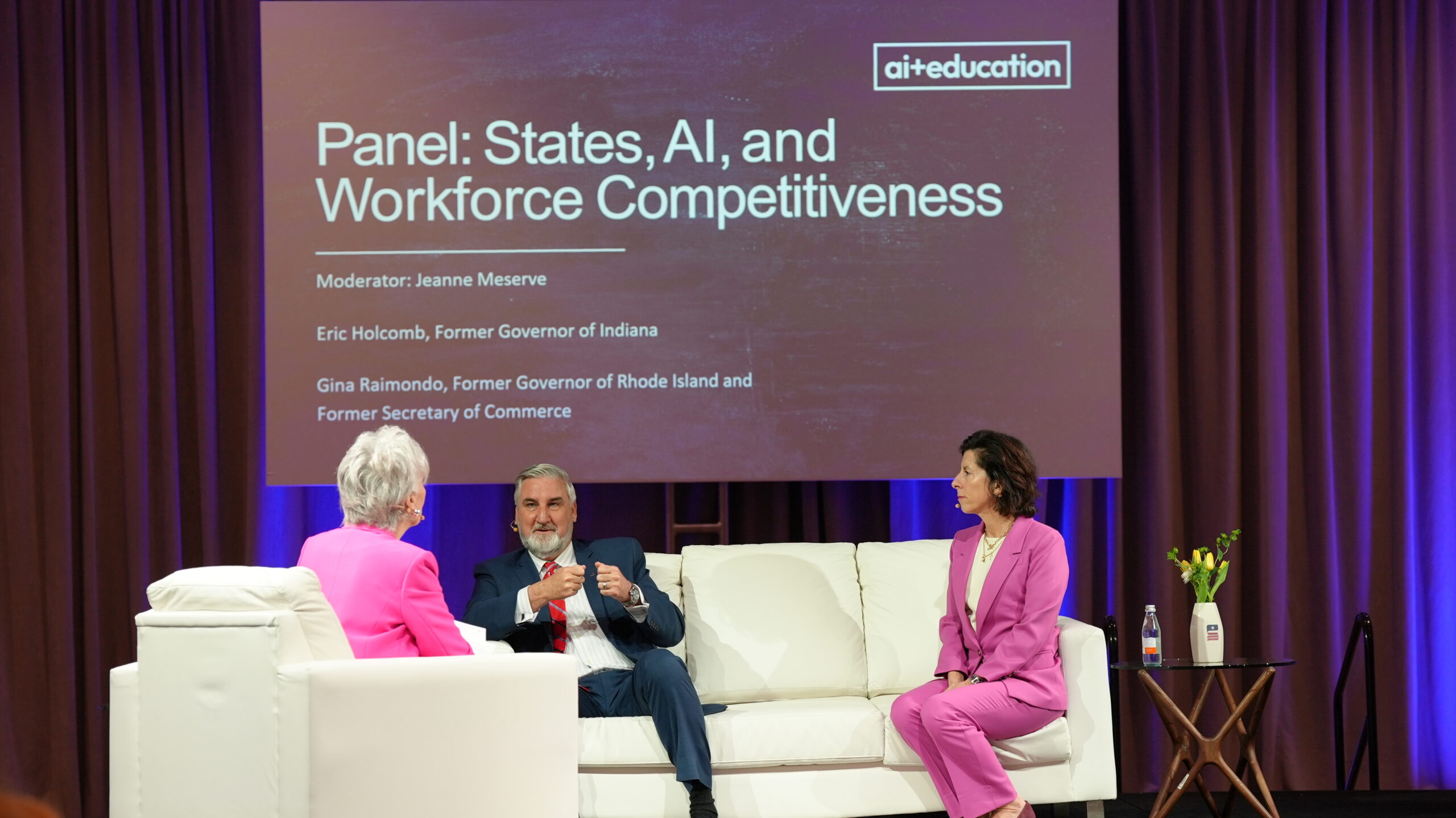 Moment from the AI+ Education summit