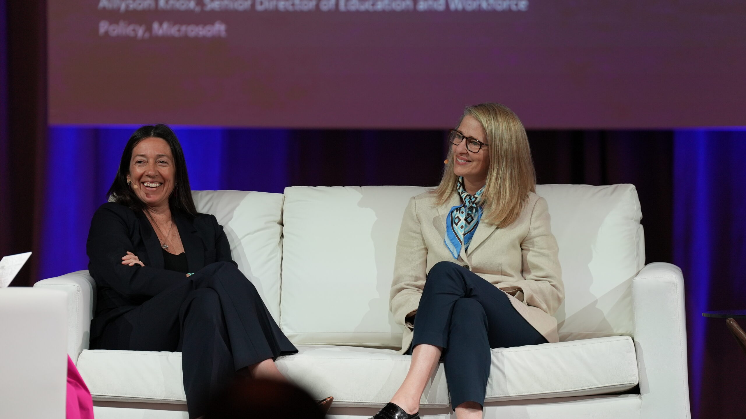 Moment from the AI+ Education summit