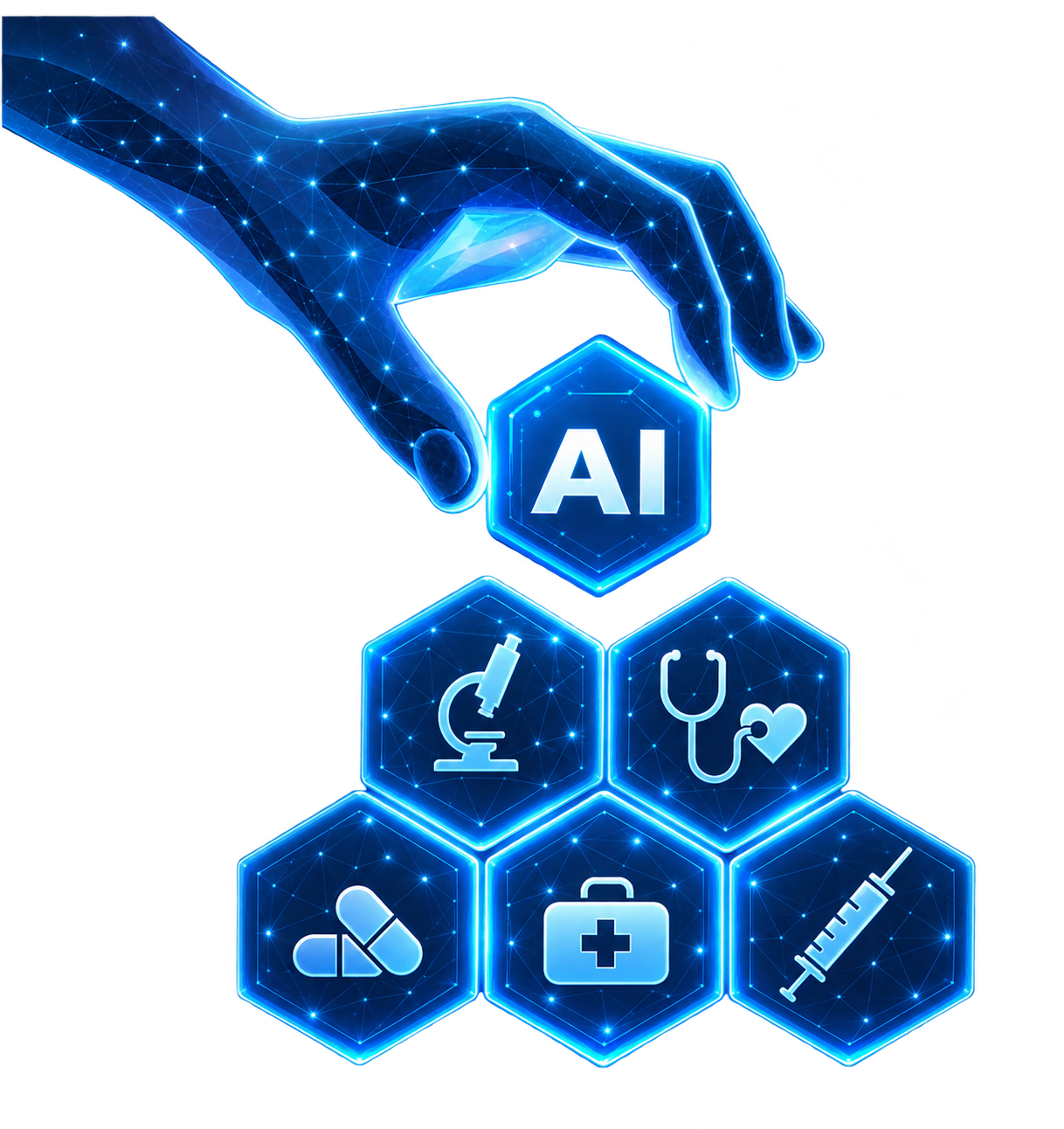 AI-mapped brain scan